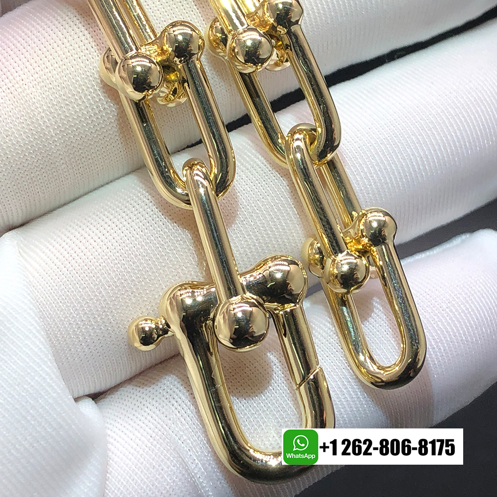 Tiffany & Co. City HardWear Large Link 18K Yellow Gold Bracelet 60153072