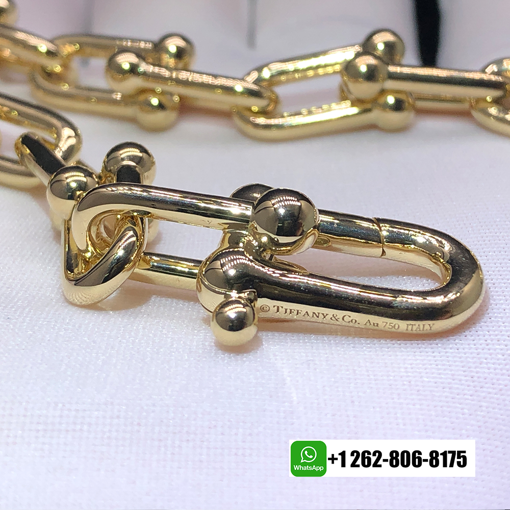 Tiffany & Co. City HardWear Large Link 18K Yellow Gold Bracelet 60153072