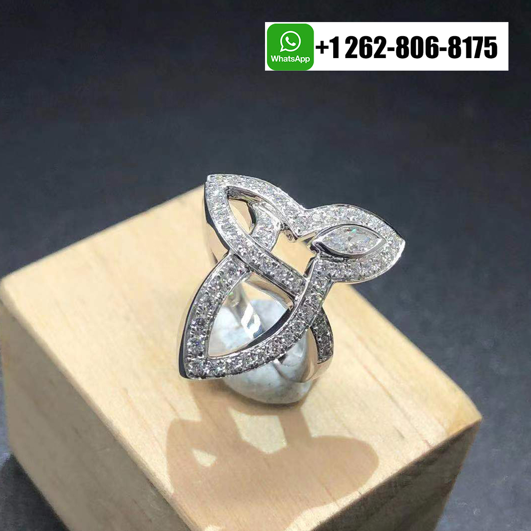 Harry Winston Lily Cluster Diamond Platinum Large Motif Ring FRDPMQRFLC