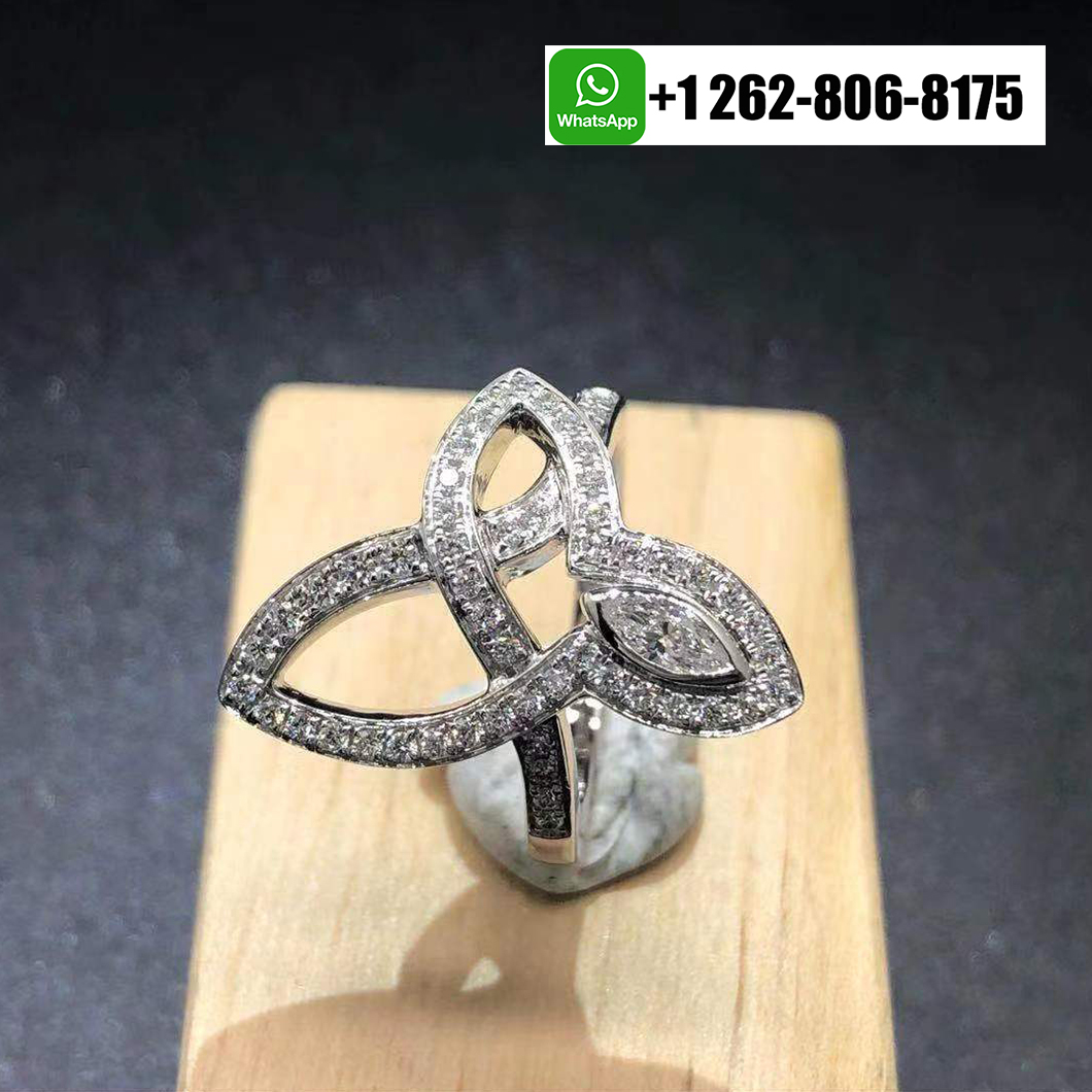 Harry Winston Lily Cluster Diamond Platinum Large Motif Ring FRDPMQRFLC