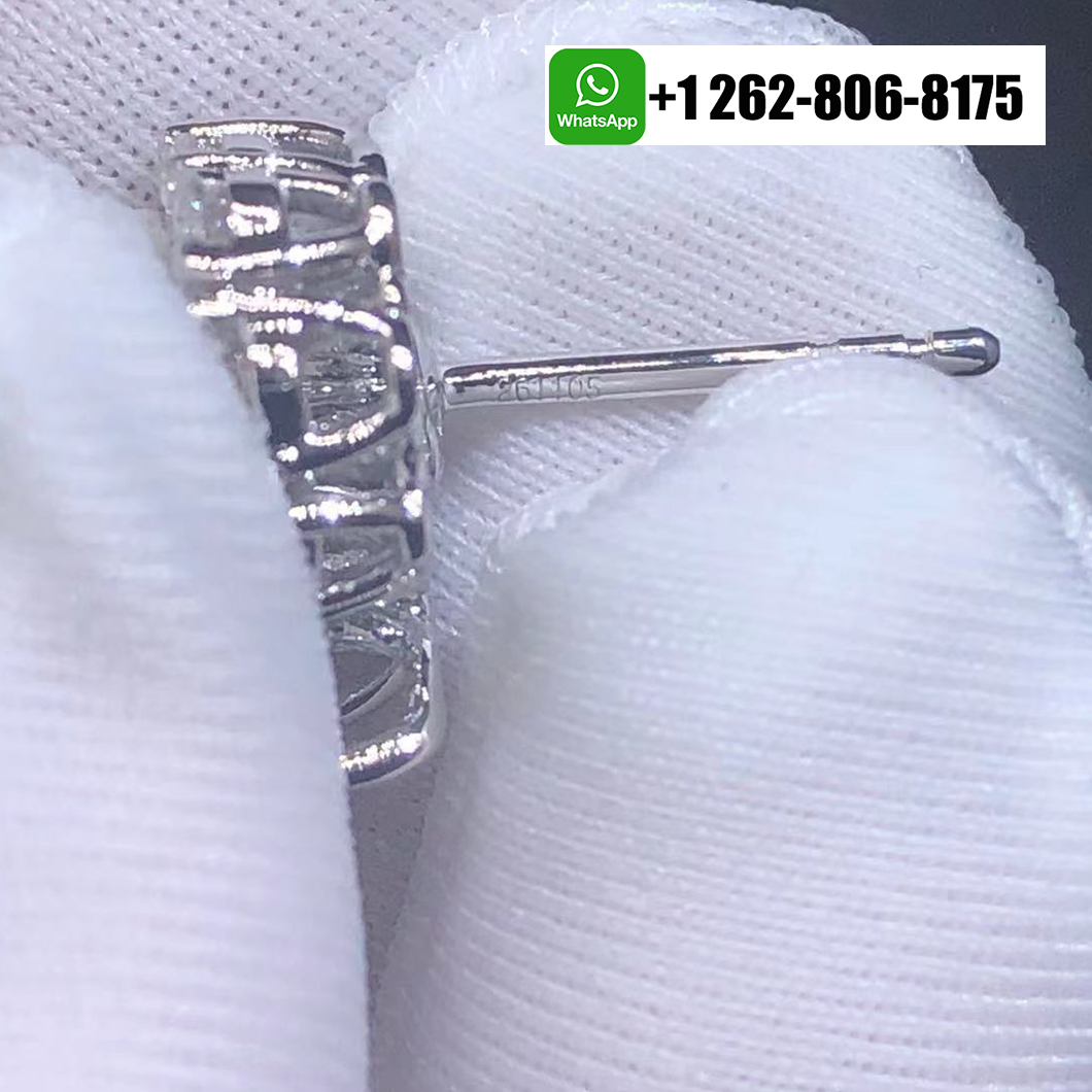 Harry Winston Platinum Garland Cluster Large Diamond Earrings EADPCLLGOC