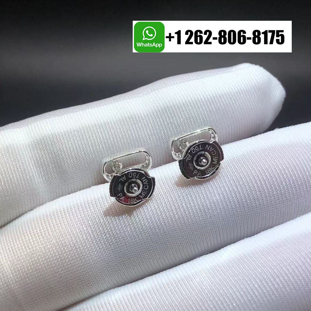 Messika 18k White Gold Move Uno Diamonds Earrings 5634