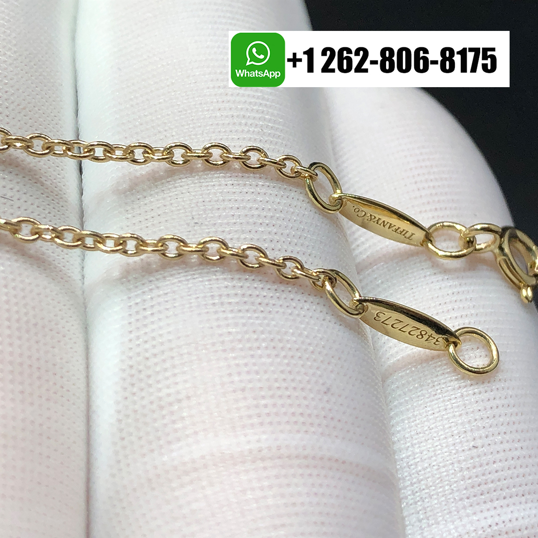 Tiffany & Co. 18K Yellow Gold Elsa Peretti Diamonds by the Yard Sprinkle 72 Inches Long Necklace 71285022