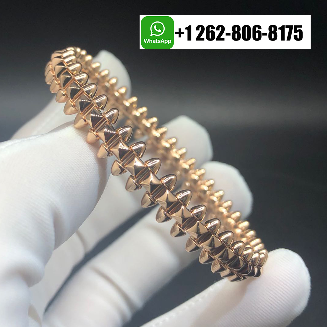 Cartier Clash de Cartier Medium Model Bracelet in Pure 18k Rose Gold B6065217