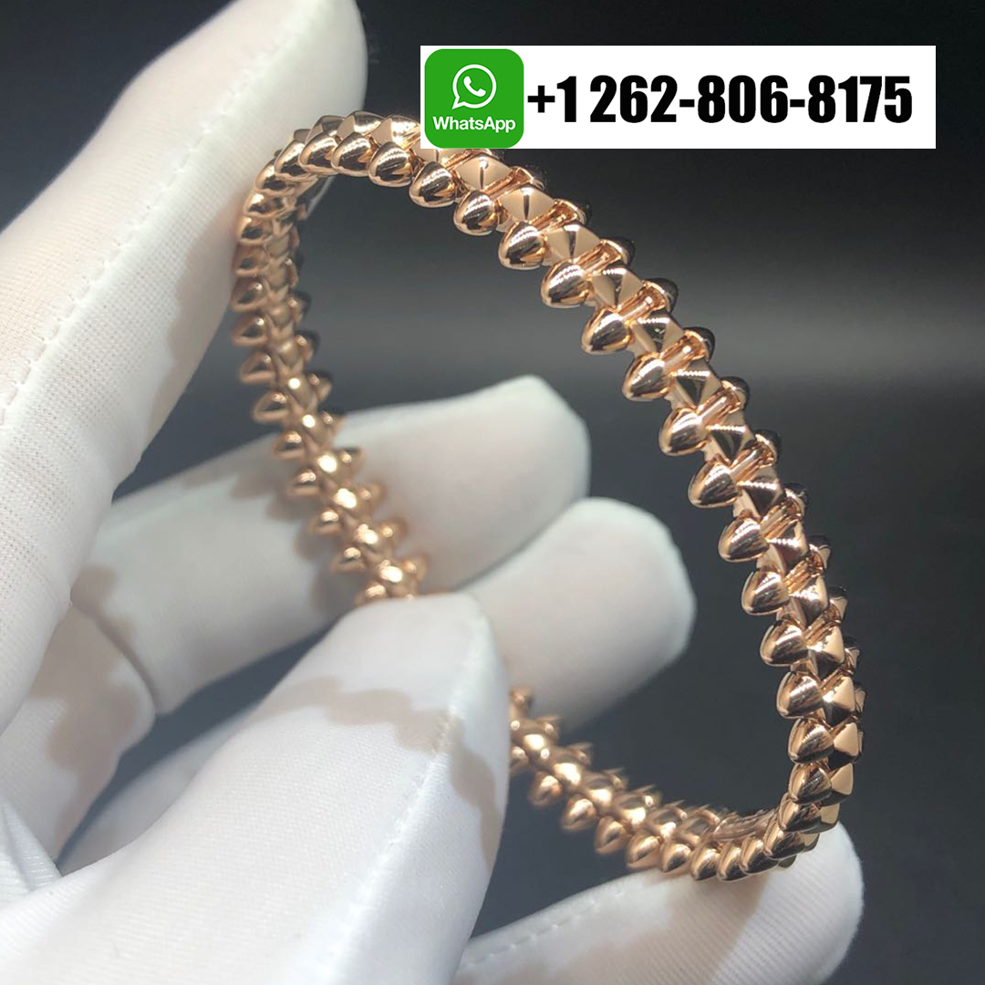 Cartier Clash de Cartier Medium Model Bracelet in Pure 18k Rose Gold B6065217