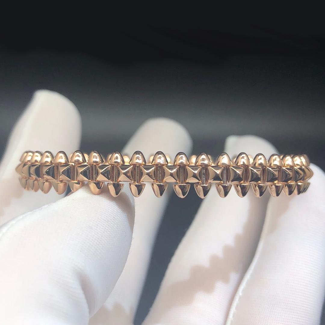 Cartier Clash de Cartier Medium Model Bracelet in Pure 18k Rose Gold B6065217