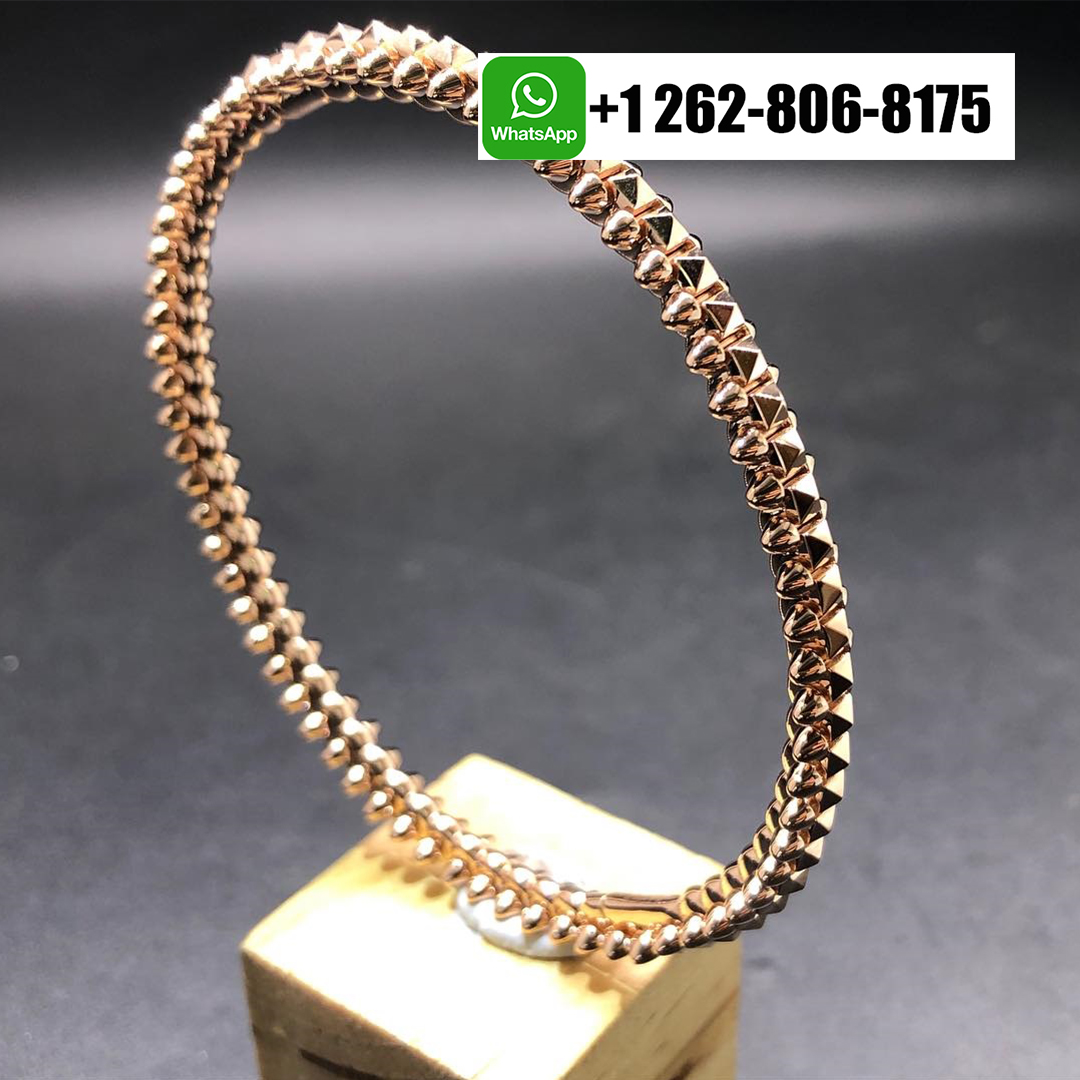 Cartier Clash de Cartier Small Model Bracelet Pure 18k Rose Gold B6065117