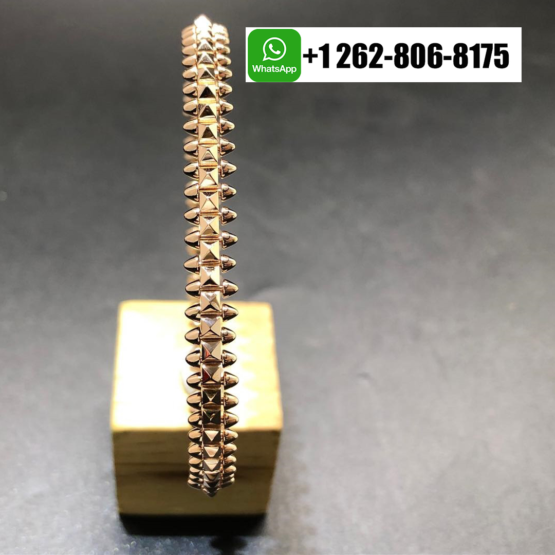 Cartier Clash de Cartier Small Model Bracelet Pure 18k Rose Gold B6065117