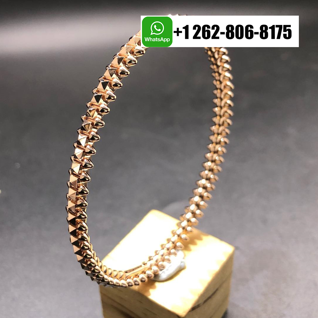 Cartier Clash de Cartier Small Model Bracelet Pure 18k Rose Gold B6065117