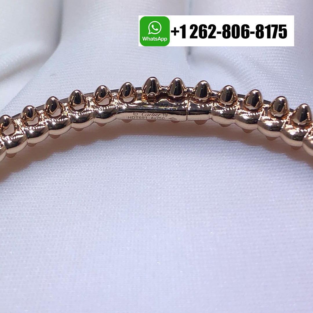 Cartier Clash de Cartier Small Model Bracelet Pure 18k Rose Gold B6065117