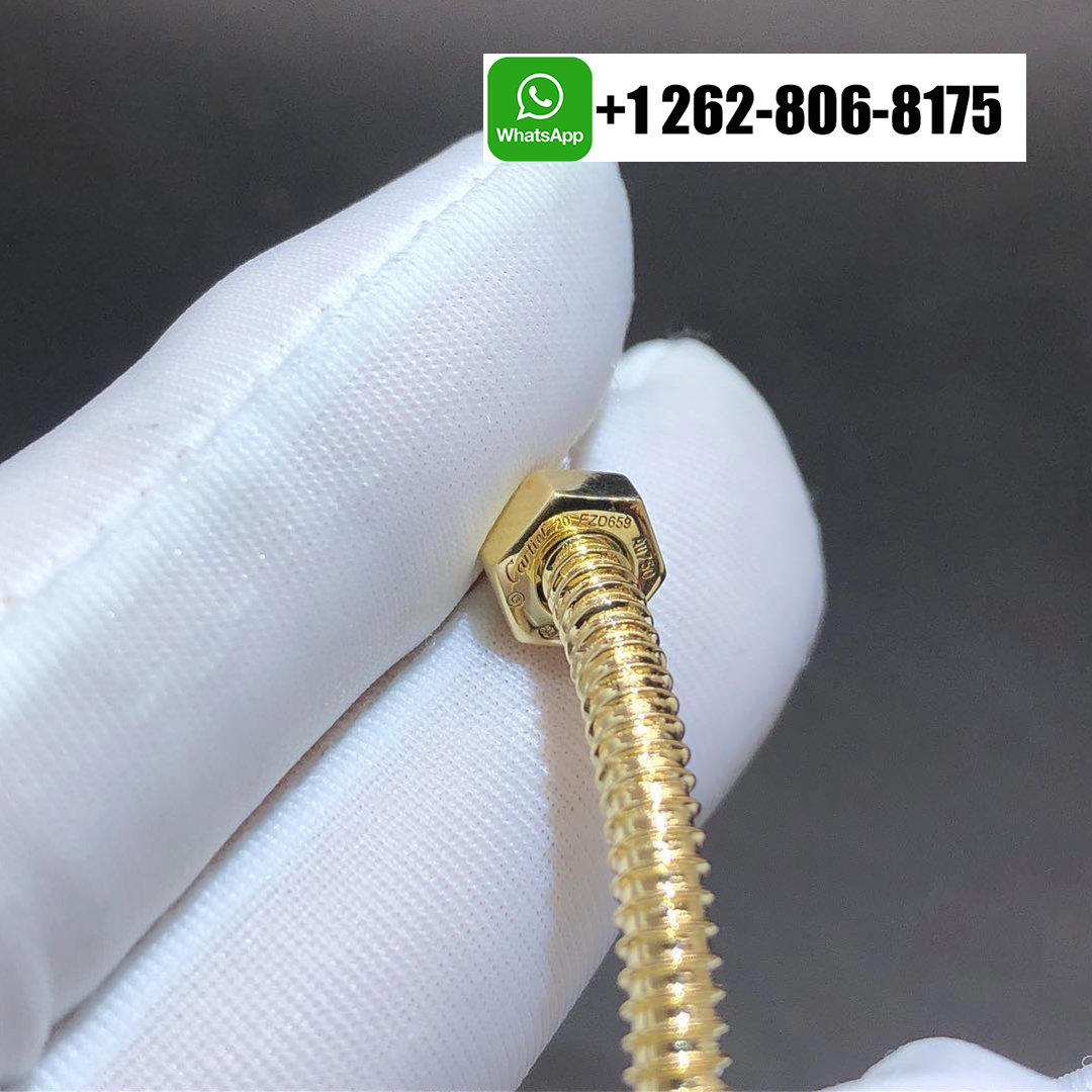 Cartier Ecrou De Cartier Bracelet in 18K Yellow Gold B6063817