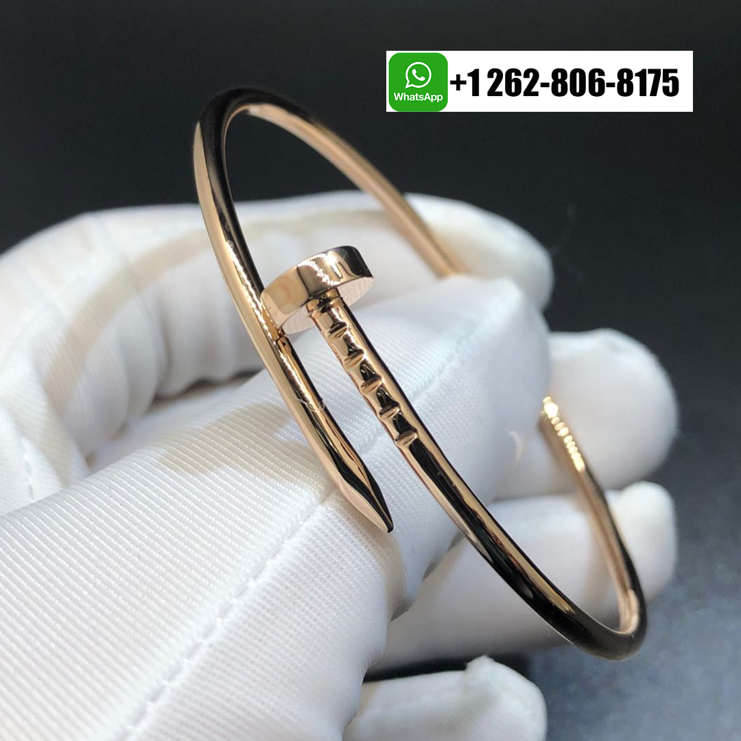 Cartier Juste Un Clou Small Model Bracelet Solid 18k Rose Gold