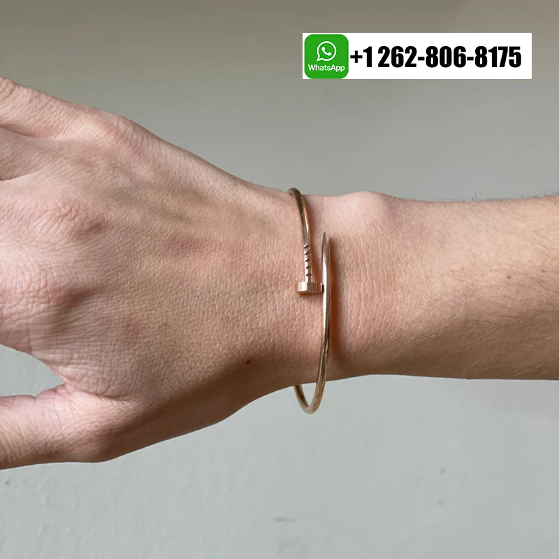 Cartier Juste Un Clou Small Model Bracelet Solid 18k Rose Gold