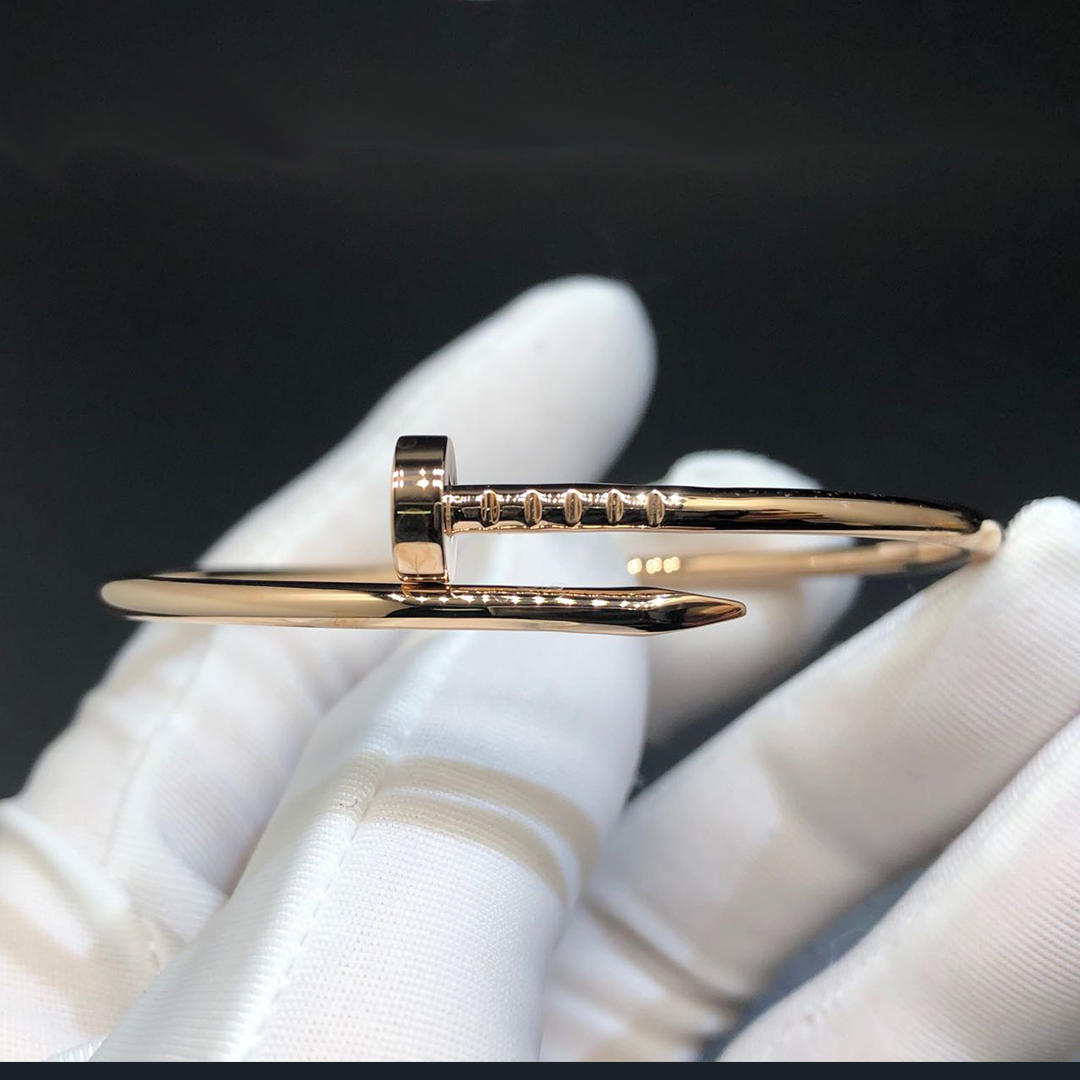 Cartier Juste Un Clou Small Model Bracelet Solid 18k Rose Gold