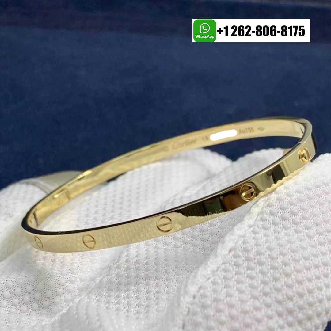 Cartier LOVE Small Model Bracelet Solid 18K Yellow Gold B6047517