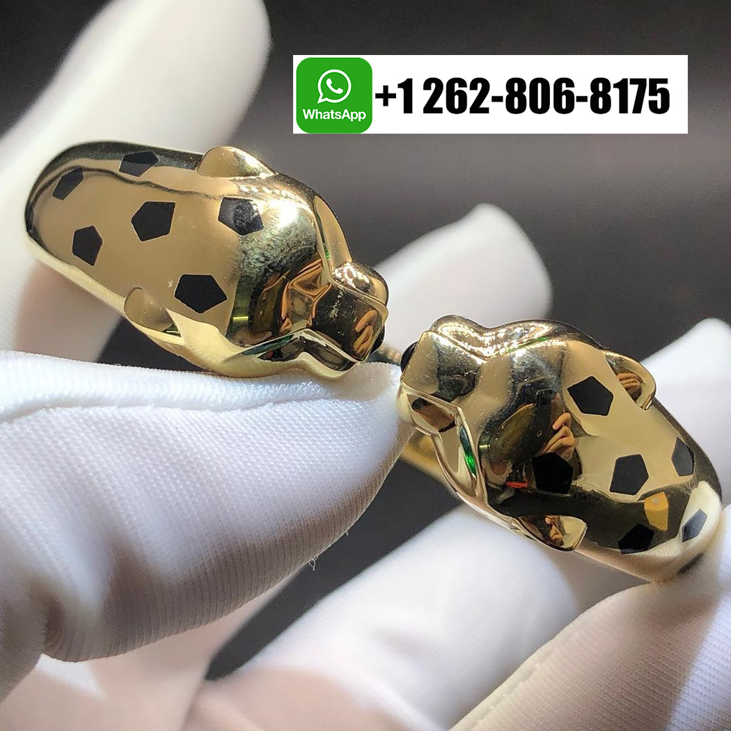 Cartier Pure 18k Yellow Gold Panthère de Cartier Double Panthere Heads Bracelet N6719217