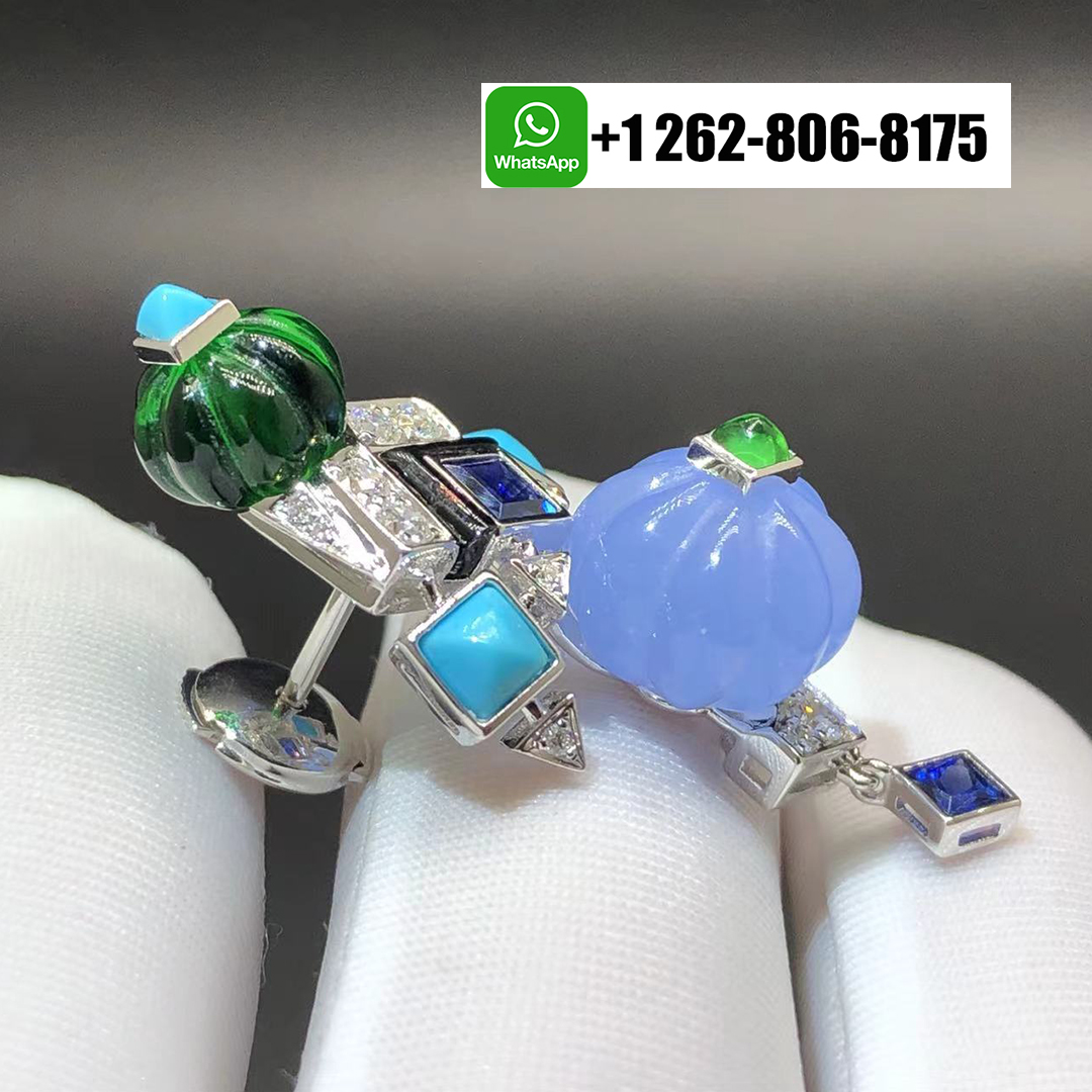 Cartier Sixième Sens Par Cartier Creative Collection Gemstones High Jewelry Earrings H8000894