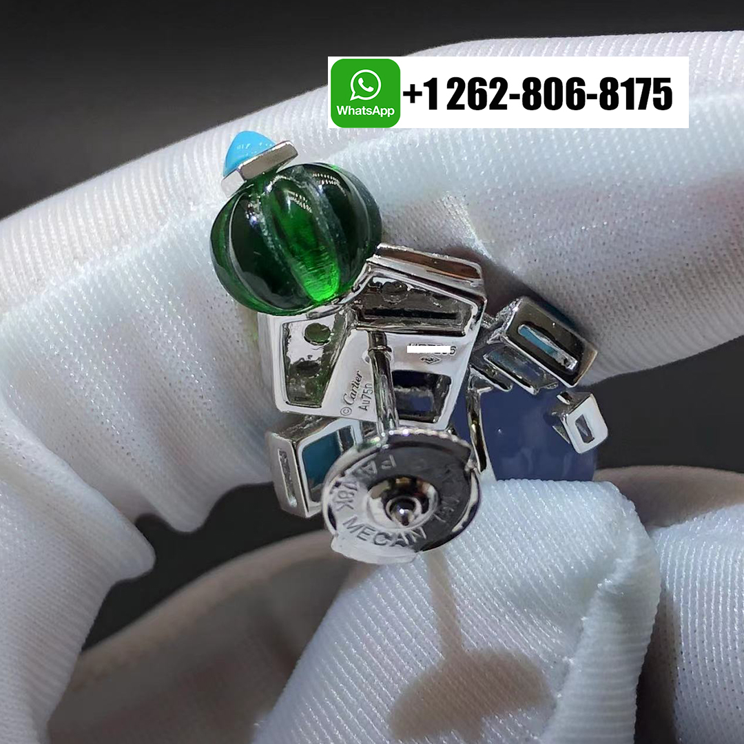 Cartier Sixième Sens Par Cartier Creative Collection Gemstones High Jewelry Earrings H8000894