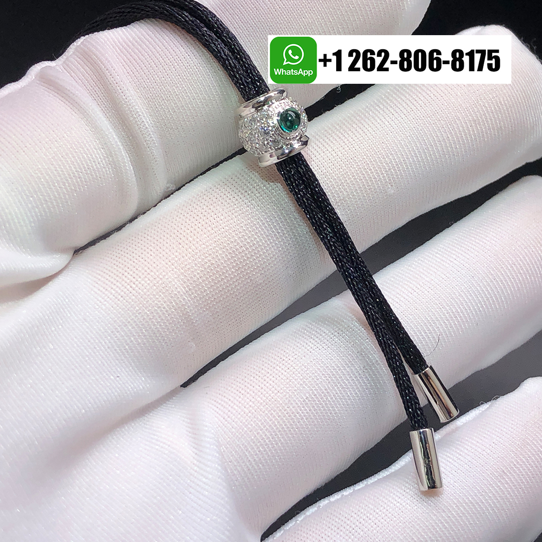 Panthère de Cartier High Jewellery Necklace with Diamonds Paved and Emerald HP700834