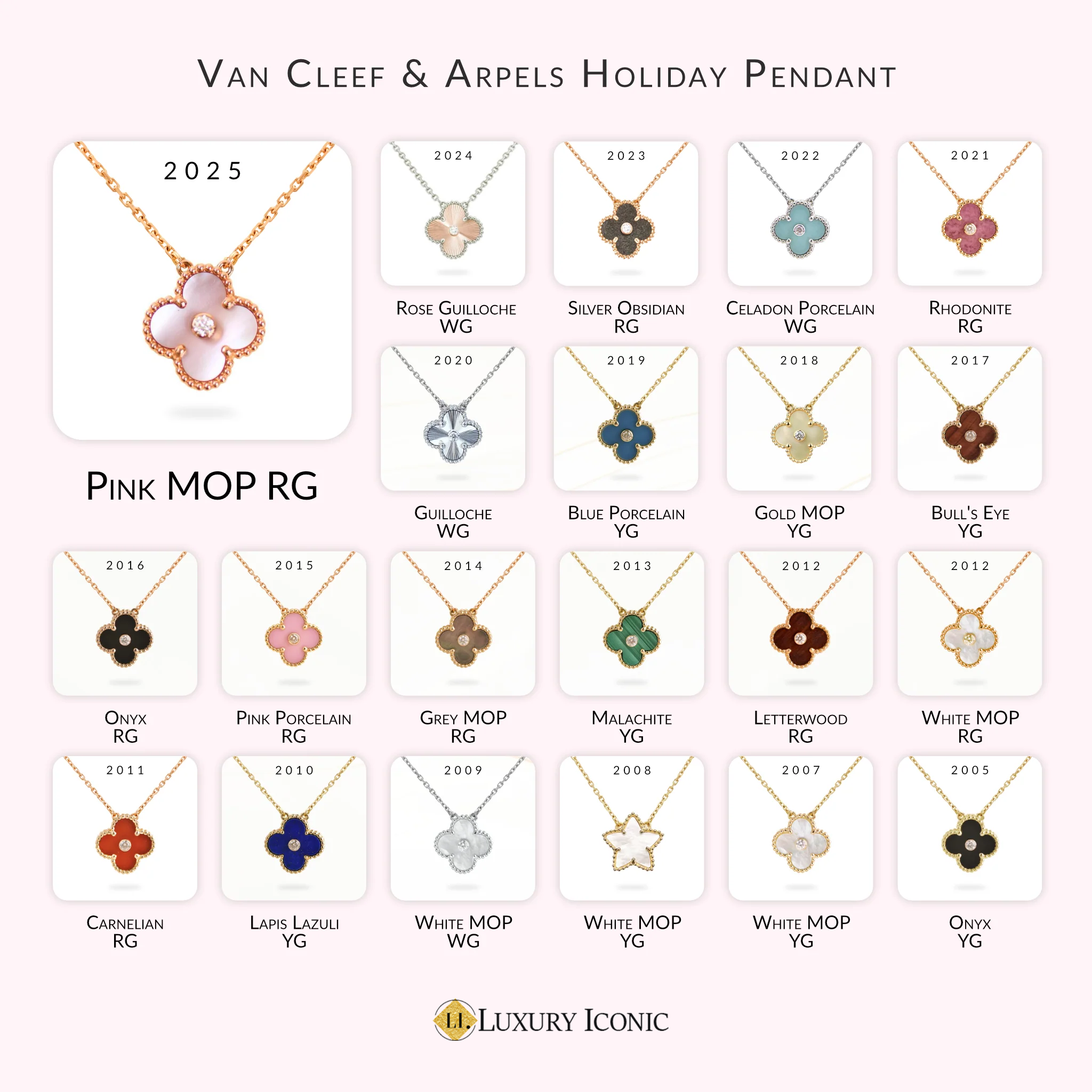 Van Cleef & Arpels Holiday Pendant Collection