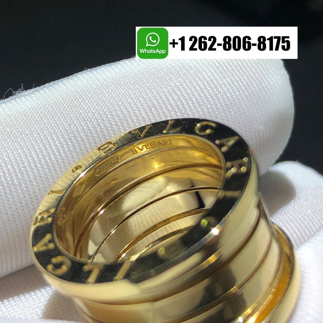 Bvlgari B.zero1 Five-band XXth Anniversary Ring in 18k Yellow Gold
