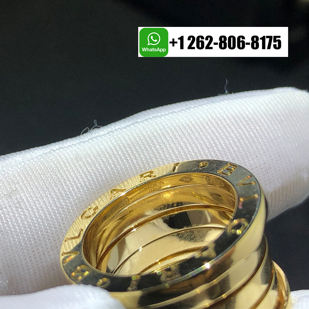 Bvlgari B.zero1 Five-band XXth Anniversary Ring in 18k Yellow Gold