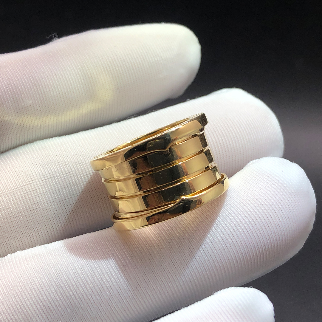 Bvlgari B.zero1 Five-band XXth Anniversary Ring in 18k Yellow Gold