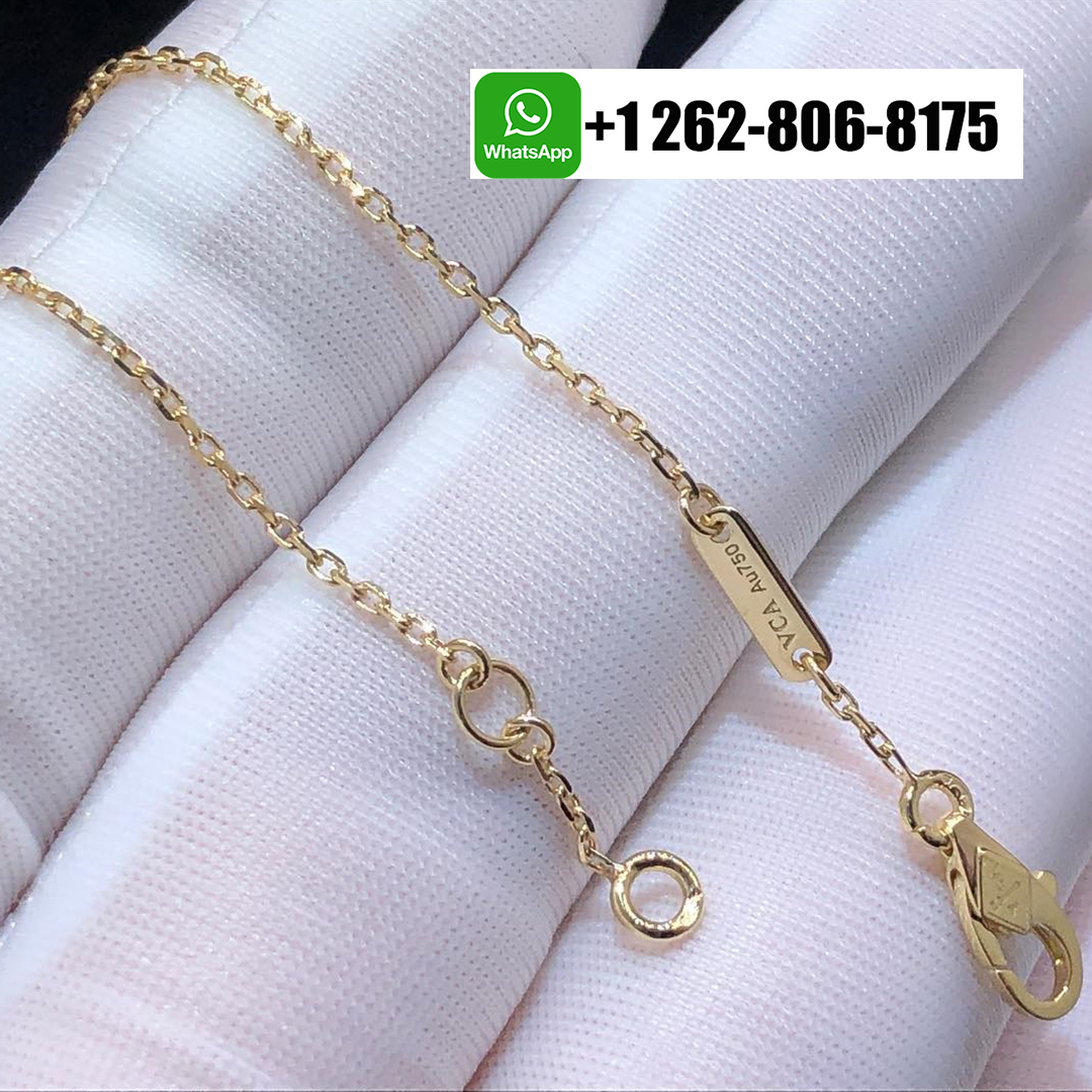 Van Cleef & Arpels Sweet Butterflies Bracelet 18k Yellow Gold Mother-of-pearl VCARF69000